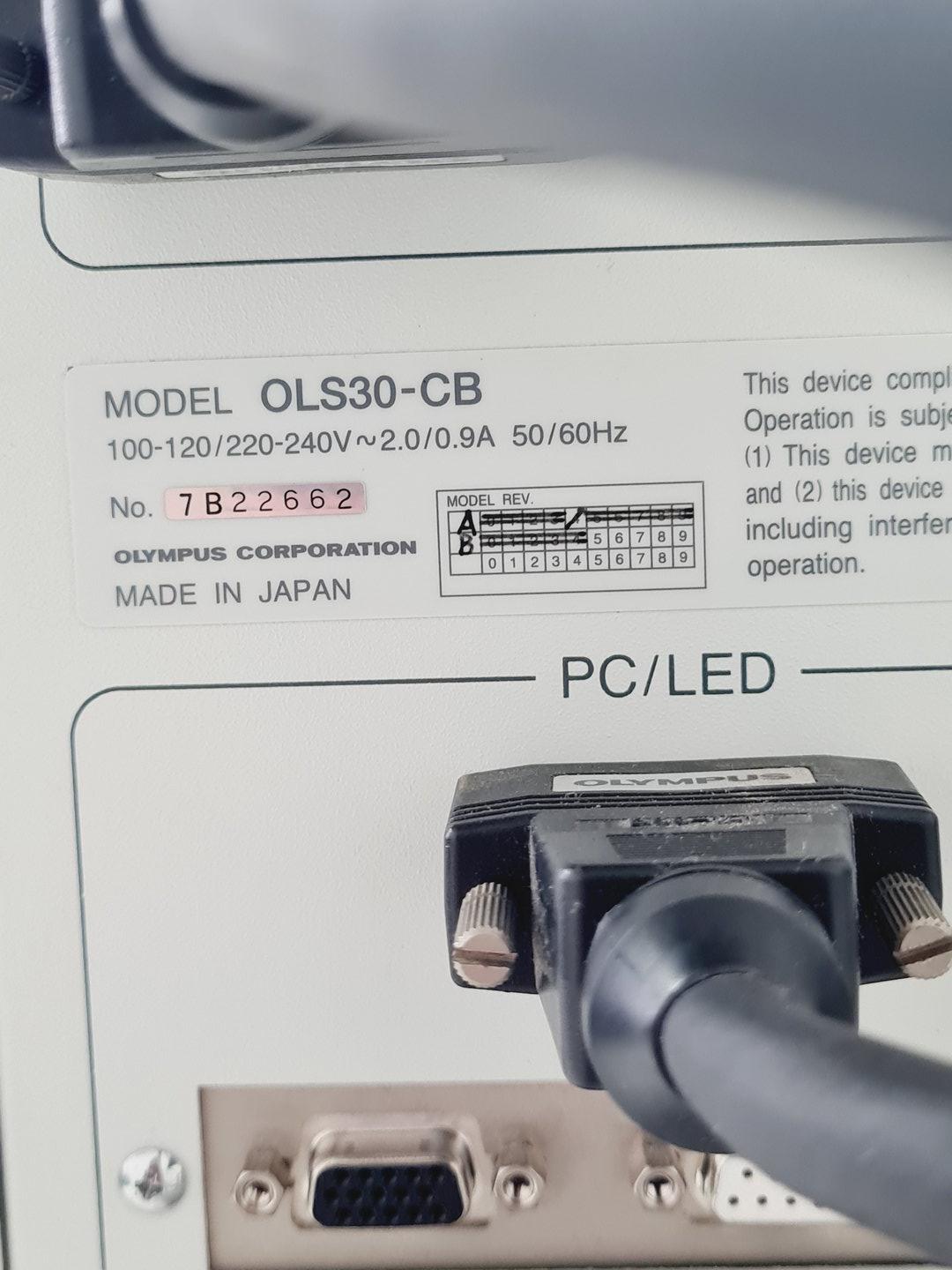 Image of Olympus Lext OLS3100 Confocal Microscope  w/ MM6-ASPS Controller & OLS3000 PSU