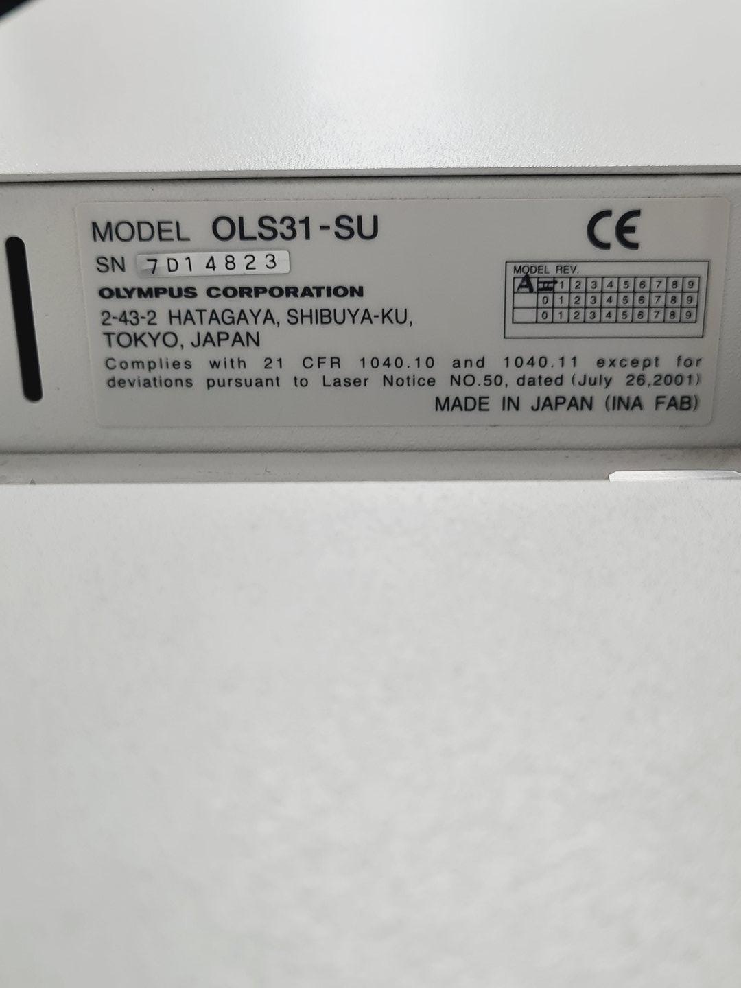 Image of Olympus Lext OLS3100 Confocal Microscope  w/ MM6-ASPS Controller & OLS3000 PSU