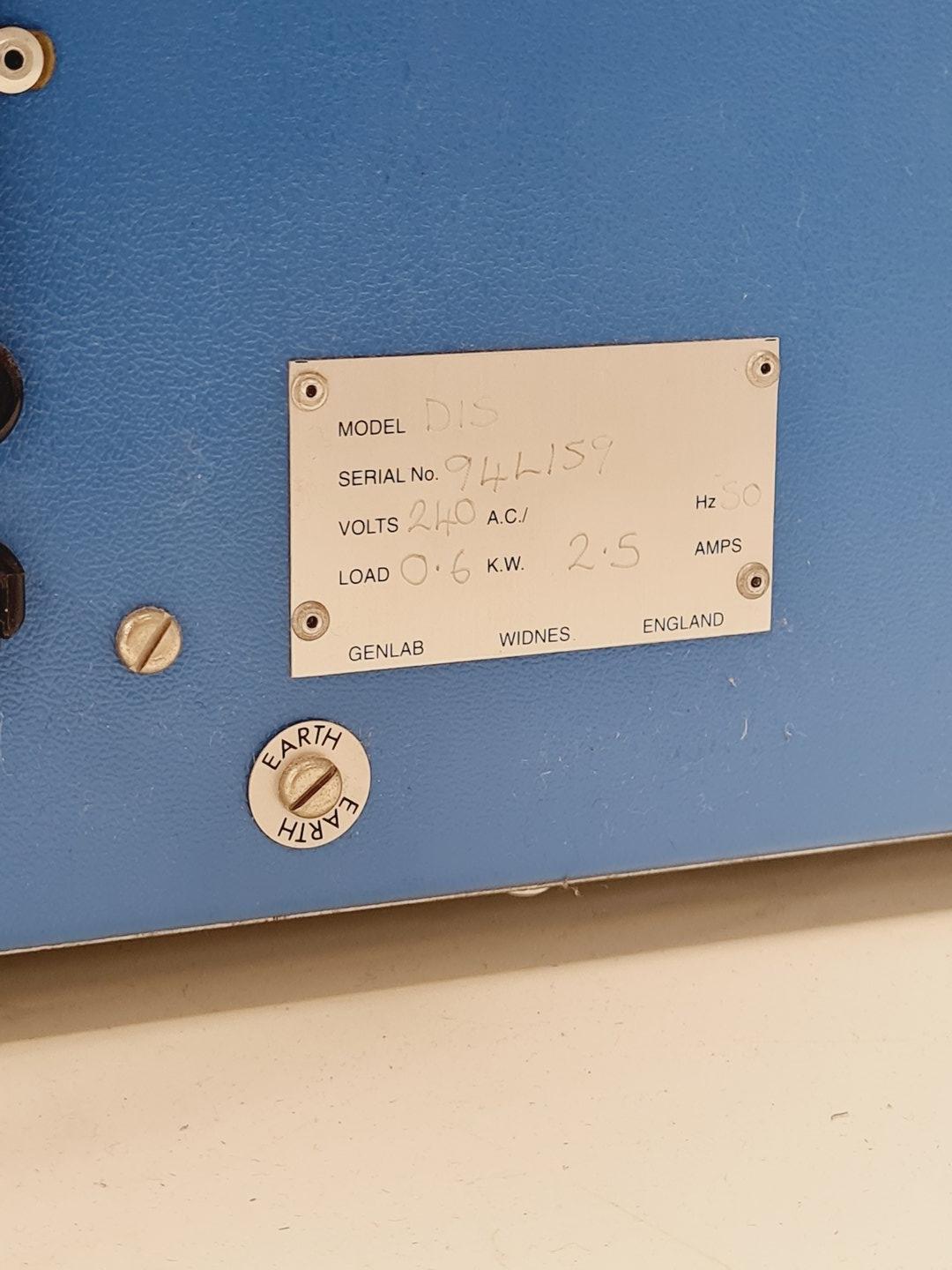 Image of Genlab D15 Hot Air Laboratory Oven Lab