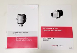 Thumbnail image of PFEIFFER DUO 3 Vacuum Pump w/ Accessories Lab