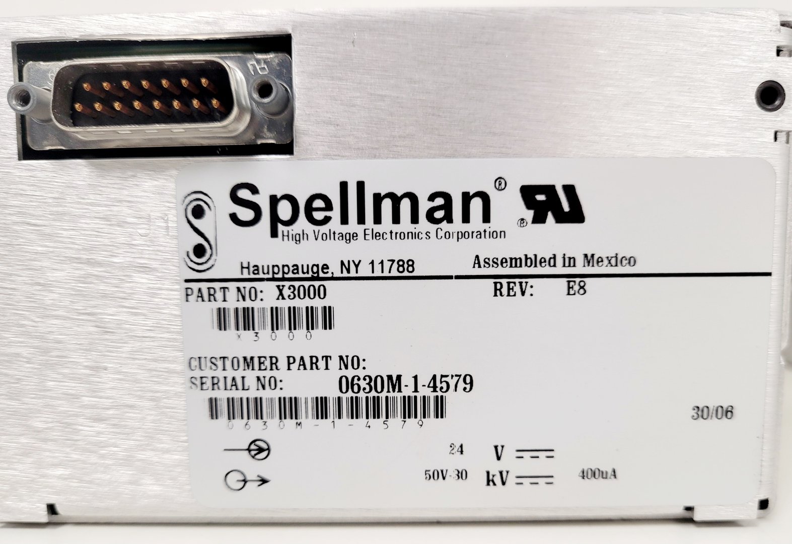 Image of 3 x Spellman X3000 Power Supplies Lab