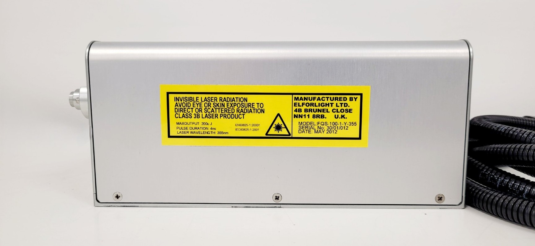 Image of Elforlight Class FQS-100-1-Y-355 3B Laser w/ Supply Lab