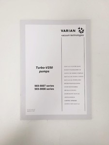 Thumbnail image of Varian Turbo-V 250 Macro Torr Pump System Lab