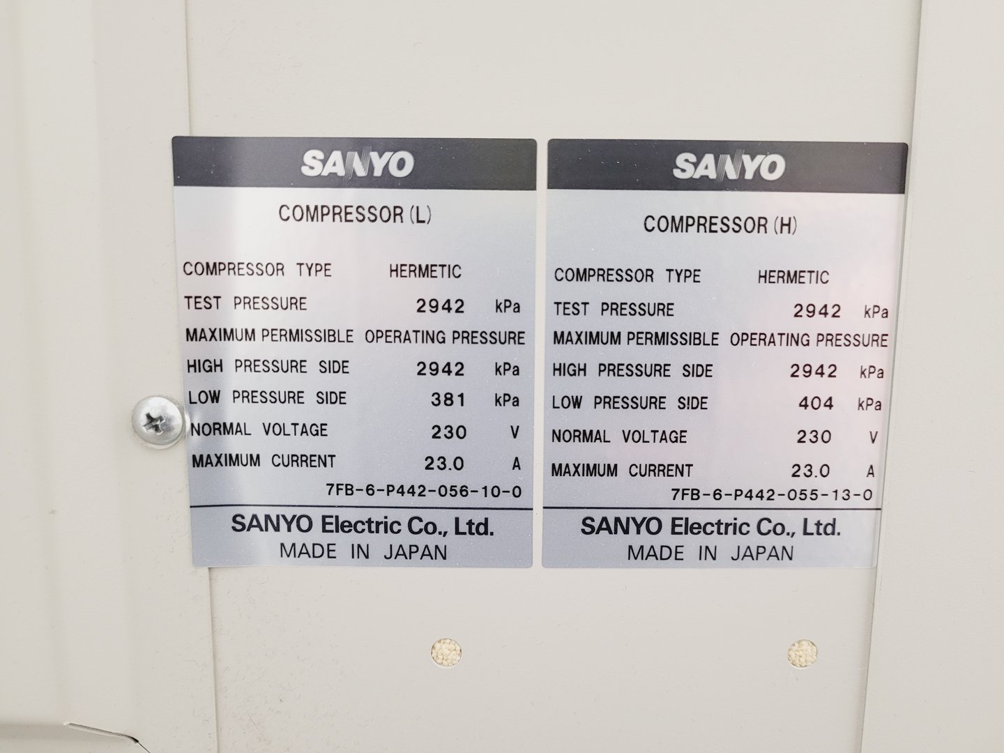Image of Sanyo MDF-U53V Ultra Low Temperature Freezer Lab