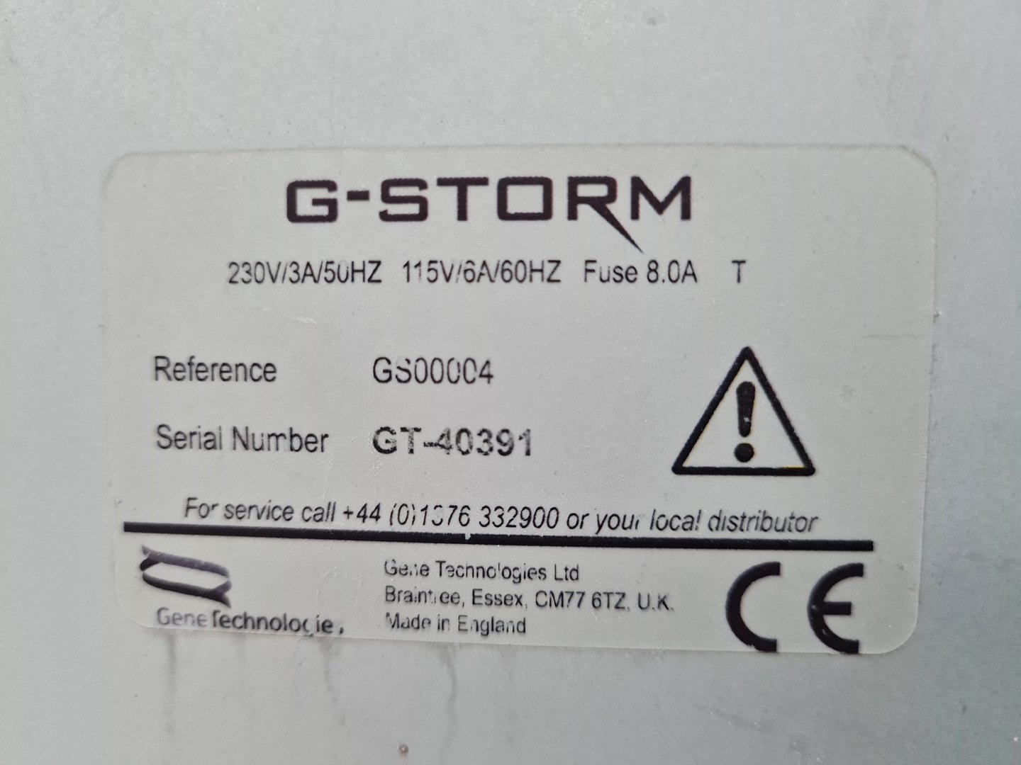 Image of G-STORM GS0004 Laboratory Thermal Cycler Lab Spares/Repairs