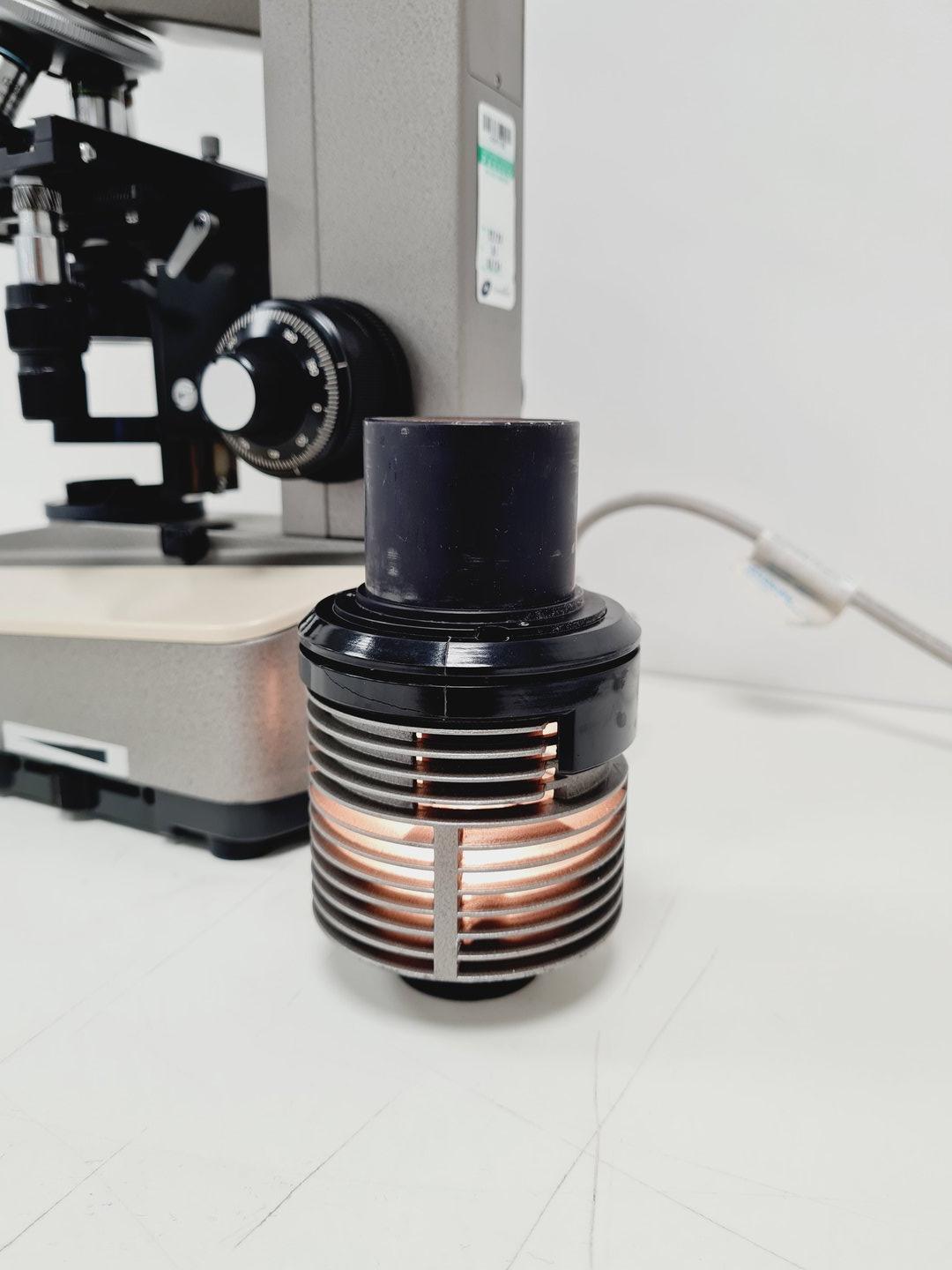 Image of OLYMPUS  BH Microscope w/ 3 x Objectives Lab