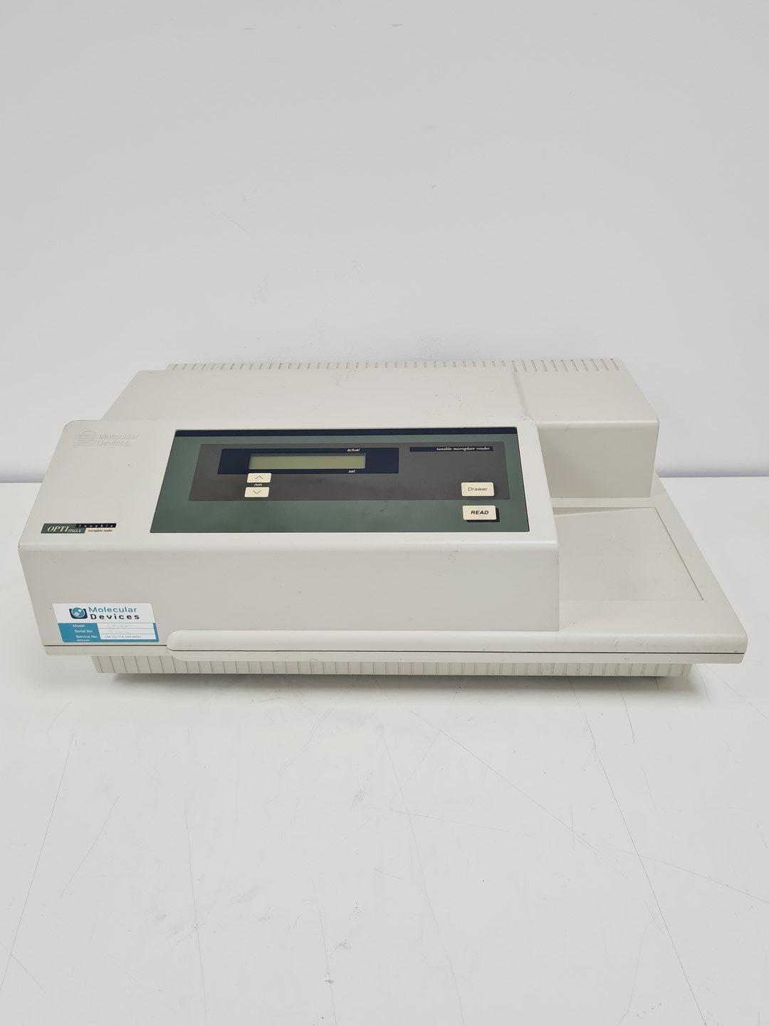 Image of Molecular Devices OPTImax Tunable Microplate Reader with Manual & Software Lab