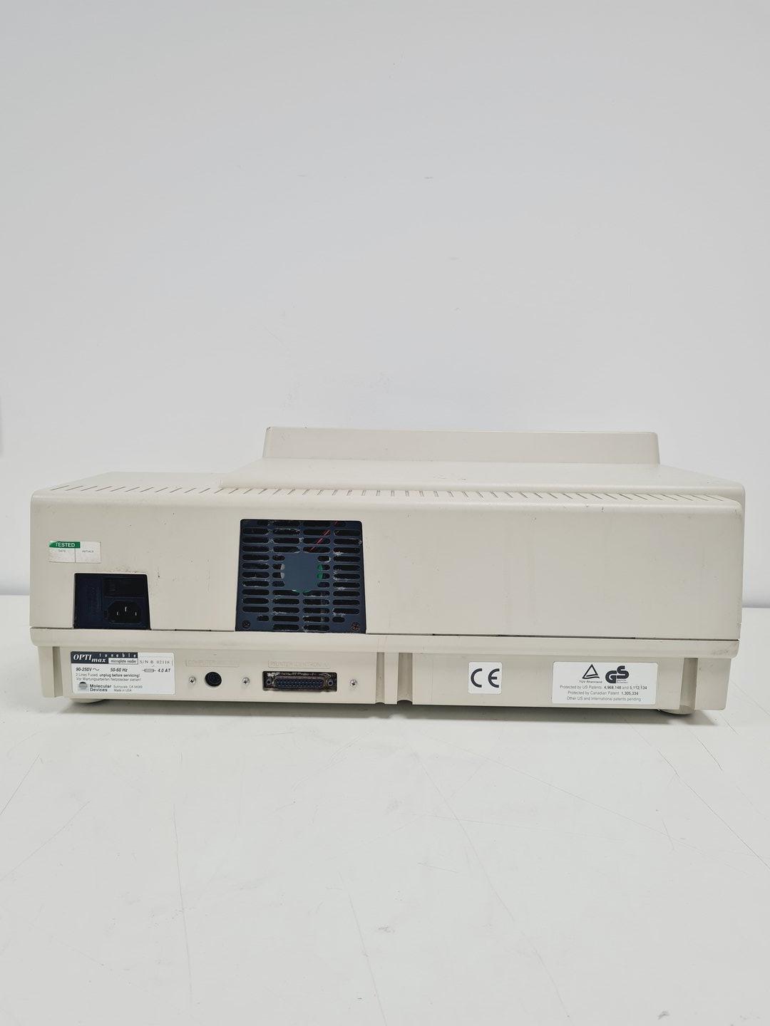 Image of Molecular Devices OPTImax Tunable Microplate Reader with Manual & Software Lab