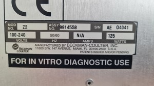 Thumbnail image of Beckman Coulter Z2 Particle Counter & Size Analyser Lab