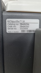 Thumbnail image of GE AKTA Purifier 10 FPLC System - FRAC-950 P-900, UV-900, pH/C-900, Box-900 Lab