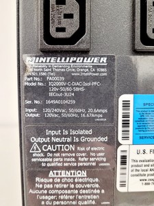 Thumbnail image of Intellipower Uninterruptible IQ2000V-C-DiAC-Isol-PFC Power Supply Lab