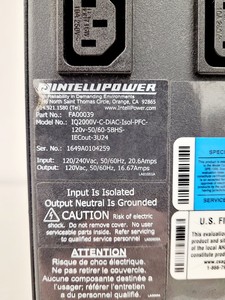 Thumbnail image of Intellipower Uninterruptible IQ2000V-C-DiAC-Isol-PFC Power Supply Lab