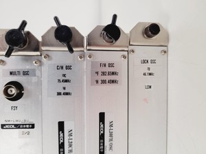 Thumbnail image of 15 x JEOL Modules from JNM-ECP300 FT NMR - OSC - RCVR - Lab