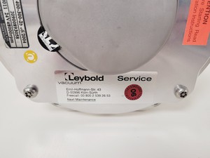 Thumbnail image of Leybold Turbomolecular  Pump TW 400-300-25 with TDS RS485 Frequency Converter 