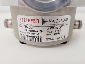 Thumbnail image of PFEIFFER Turbomolecular TMP Vacuum Pump TMH 260 Lab