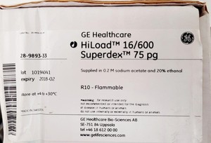 Thumbnail image of GE Healthcare HiLoad Superdex 16/600  75 pg Chromatography Column