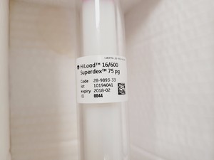 Thumbnail image of GE Healthcare HiLoad Superdex 16/600  75 pg Chromatography Column