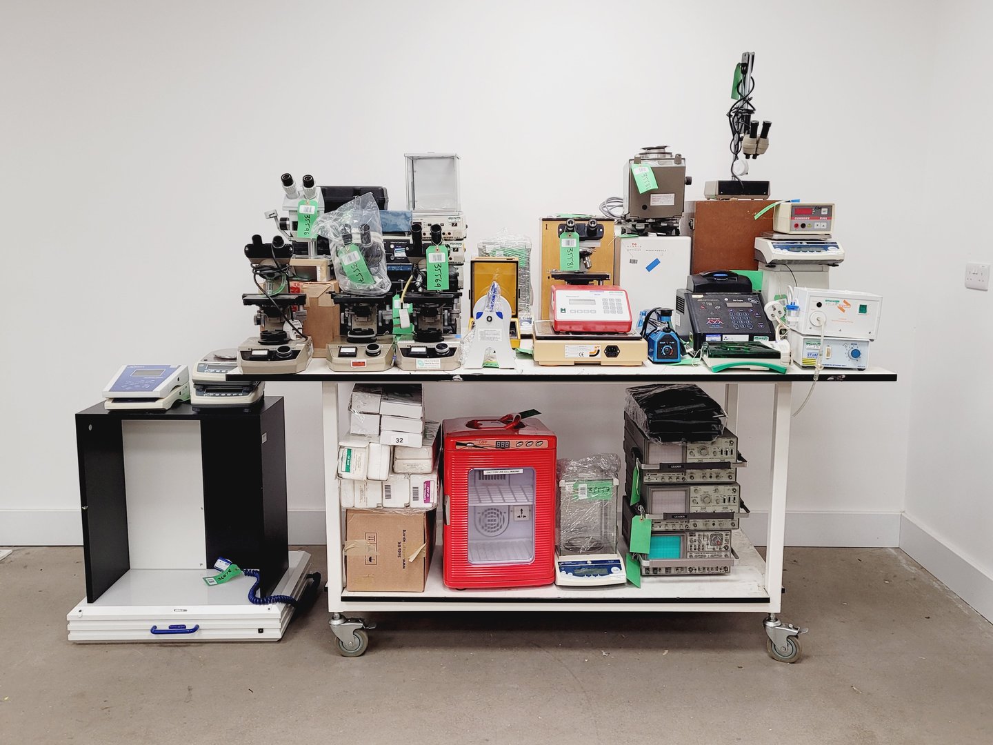 Image of Mixed Job Lot of Laboratory Equipment - Bio-Rad, Mettler Toledo, Hybaid, Jenway 