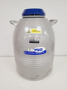 Thumbnail image of Taylor Wharton LS750 Liquid Nitrogen Dewar w/ Trolley Lab