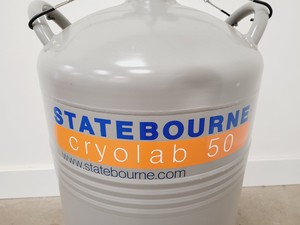 Thumbnail image of Statebourne Cryolab 50 Liquid Nitrogen Dewar Lab