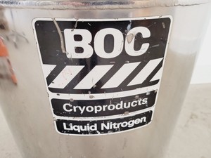 Thumbnail image of Boc Cryoproducts EC50 Liquid Nitrogen Dewar Tank Spares/Repairs