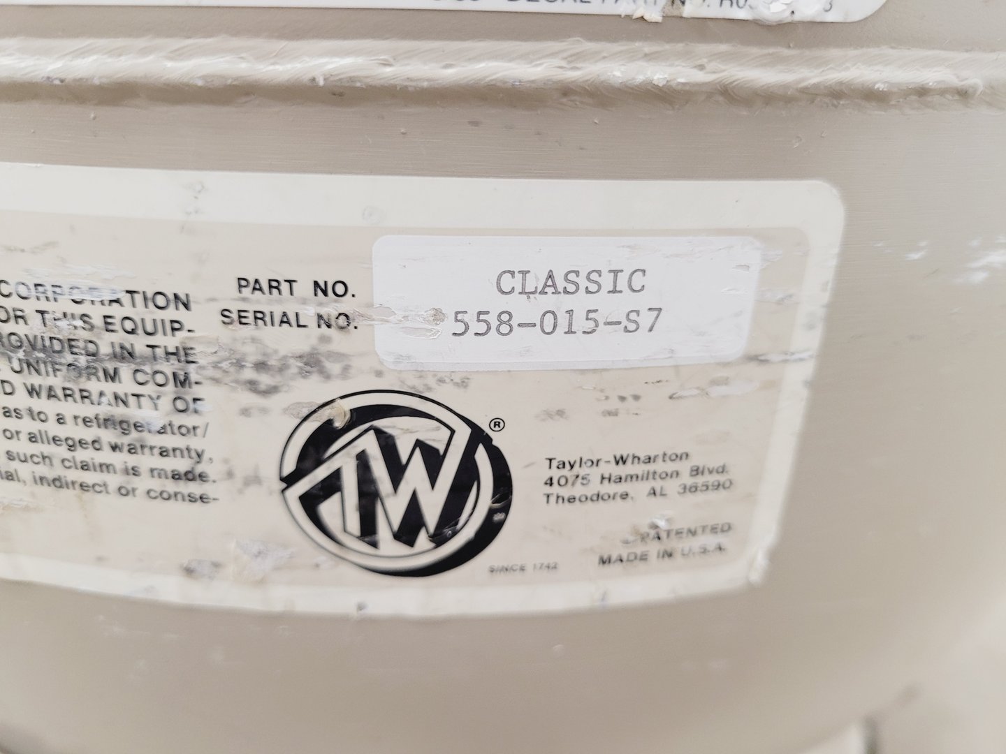 Image of Taylor Warton Classic 25 Liquid Nitrogen Dewar