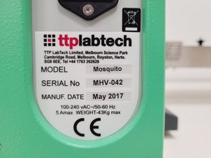 Thumbnail image of TTP Labtech Mosquito HV