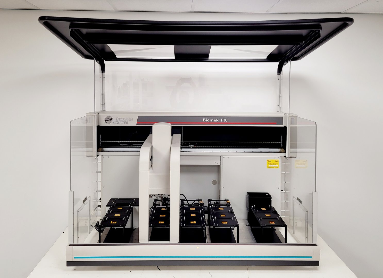 Biomek Rack Beckman Coulter Biomek FX Robotic Automated Liquid Handling System Lab