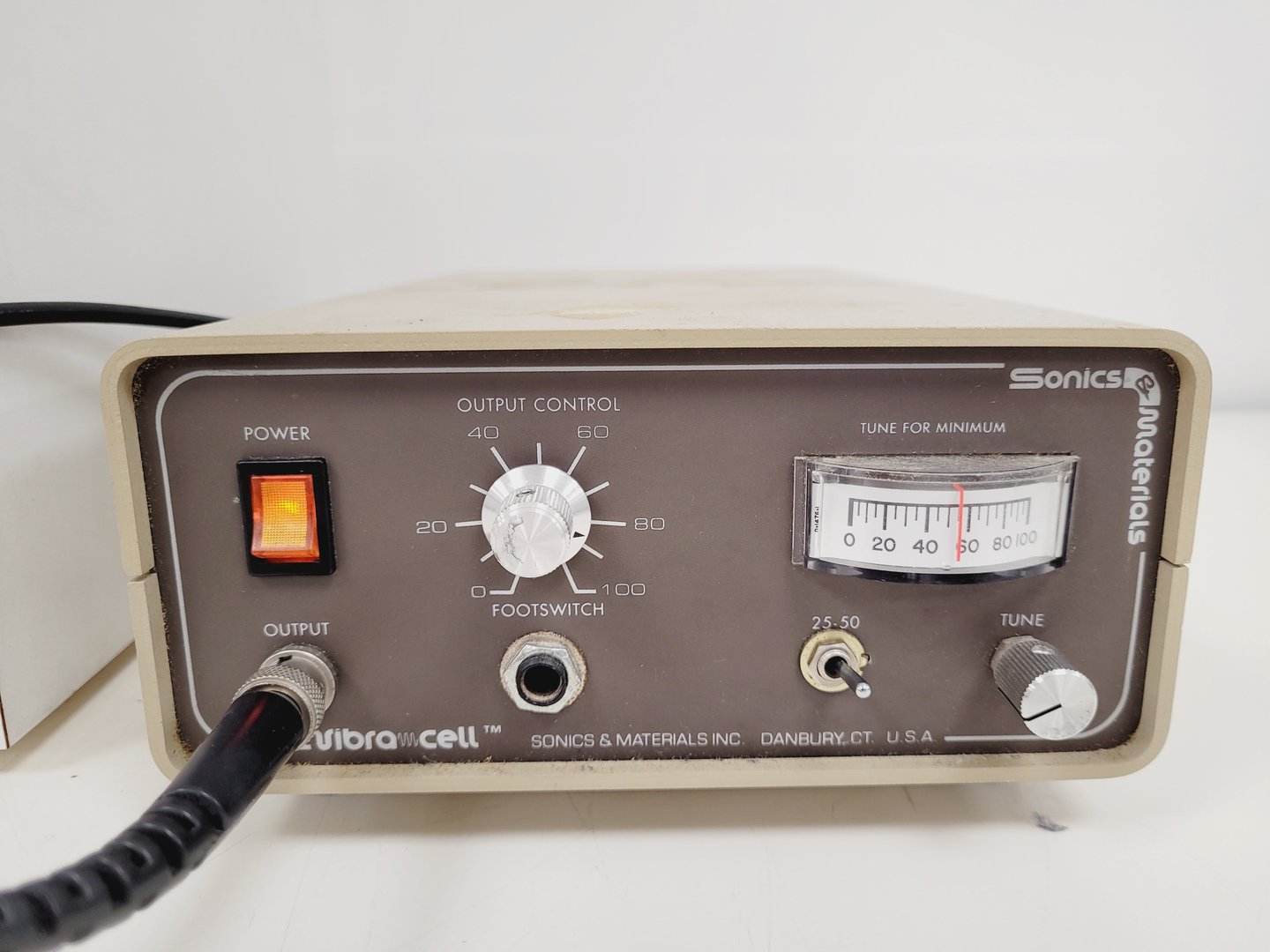 Image of Sonics Materials Vibracell VD50 Ultrasonic Homogeniser Lab