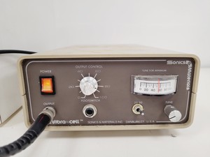 Thumbnail image of Sonics Materials Vibracell VD50 Ultrasonic Homogeniser Lab