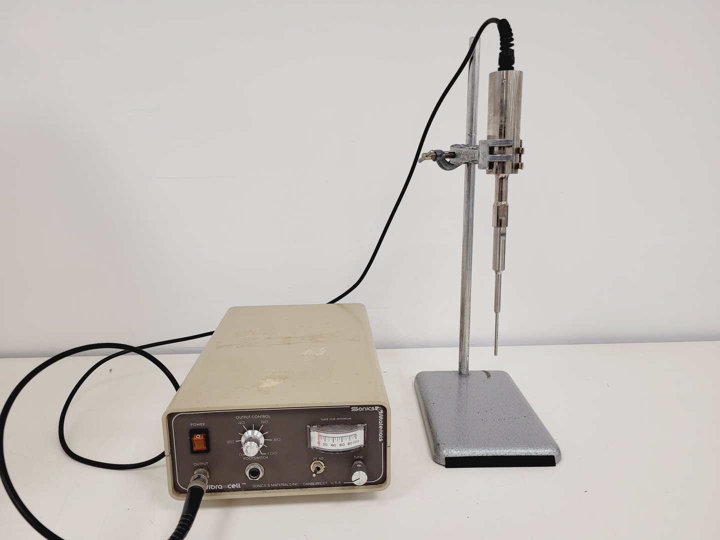 Image of Sonics Materials Vibracell VD50 Ultrasonic Homogeniser Lab