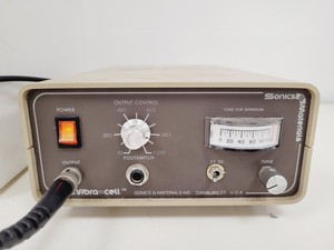 Thumbnail image of Sonics Materials Vibracell VD50 Ultrasonic Homogeniser Lab