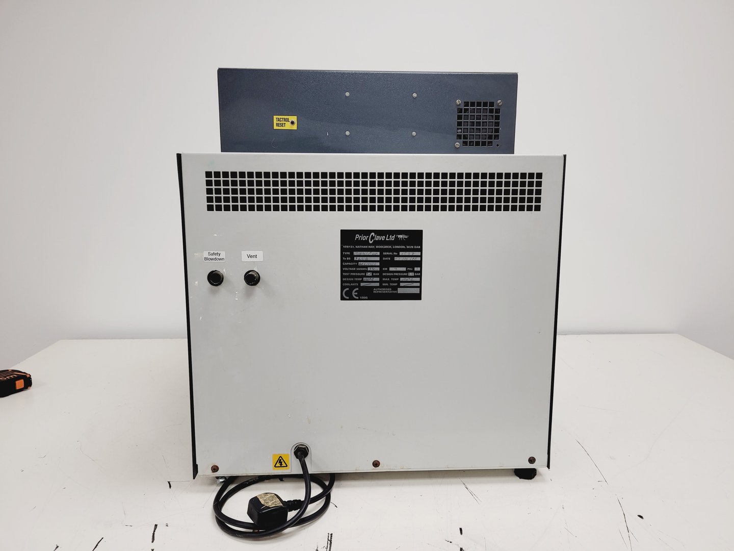 Image of Priorclave Midas 40 Benchtop Autoclave PS/MID/C40 Lab Spares/Repairs