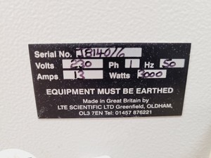 Thumbnail image of LTE Scientific Unitemp Laboratory Drying Cabinet Lab