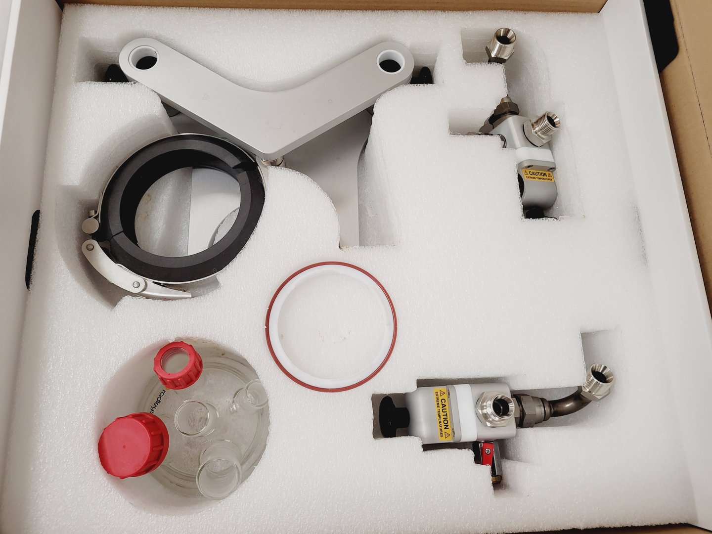 Image of Radleys RS50 Reactor Ready Lab Reaction System with Huber Unistat 405 Lab