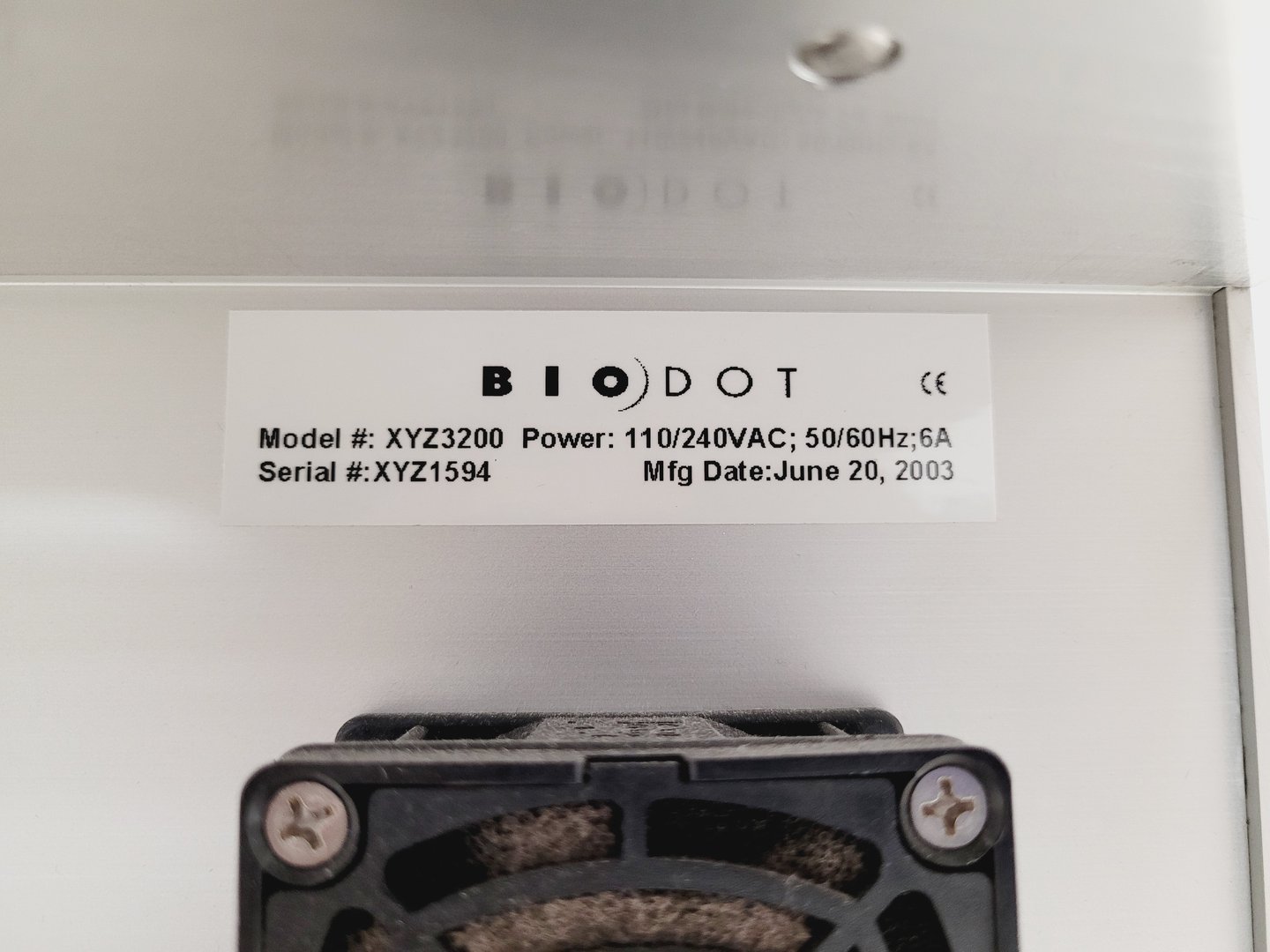 Image of Biodot XYZ3200 Liquid Handler Dispense System Lab Spares/Repairs