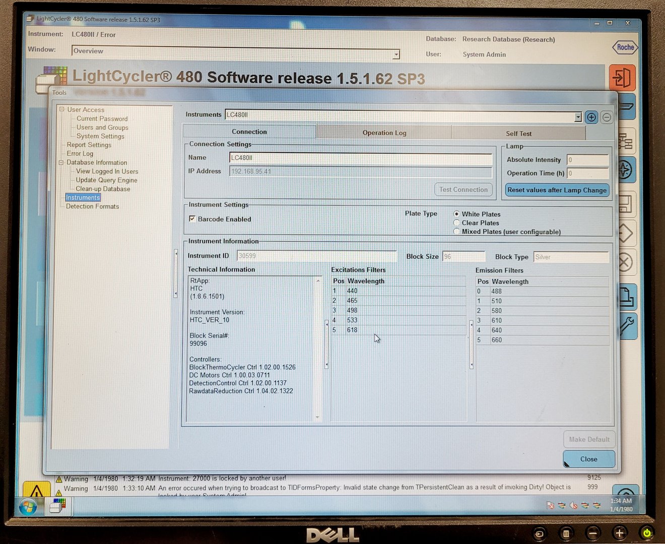 Image of Roche LightCycler 480 II /96 PCR Real Time Thermal Cycler Lab Spares/Repairs