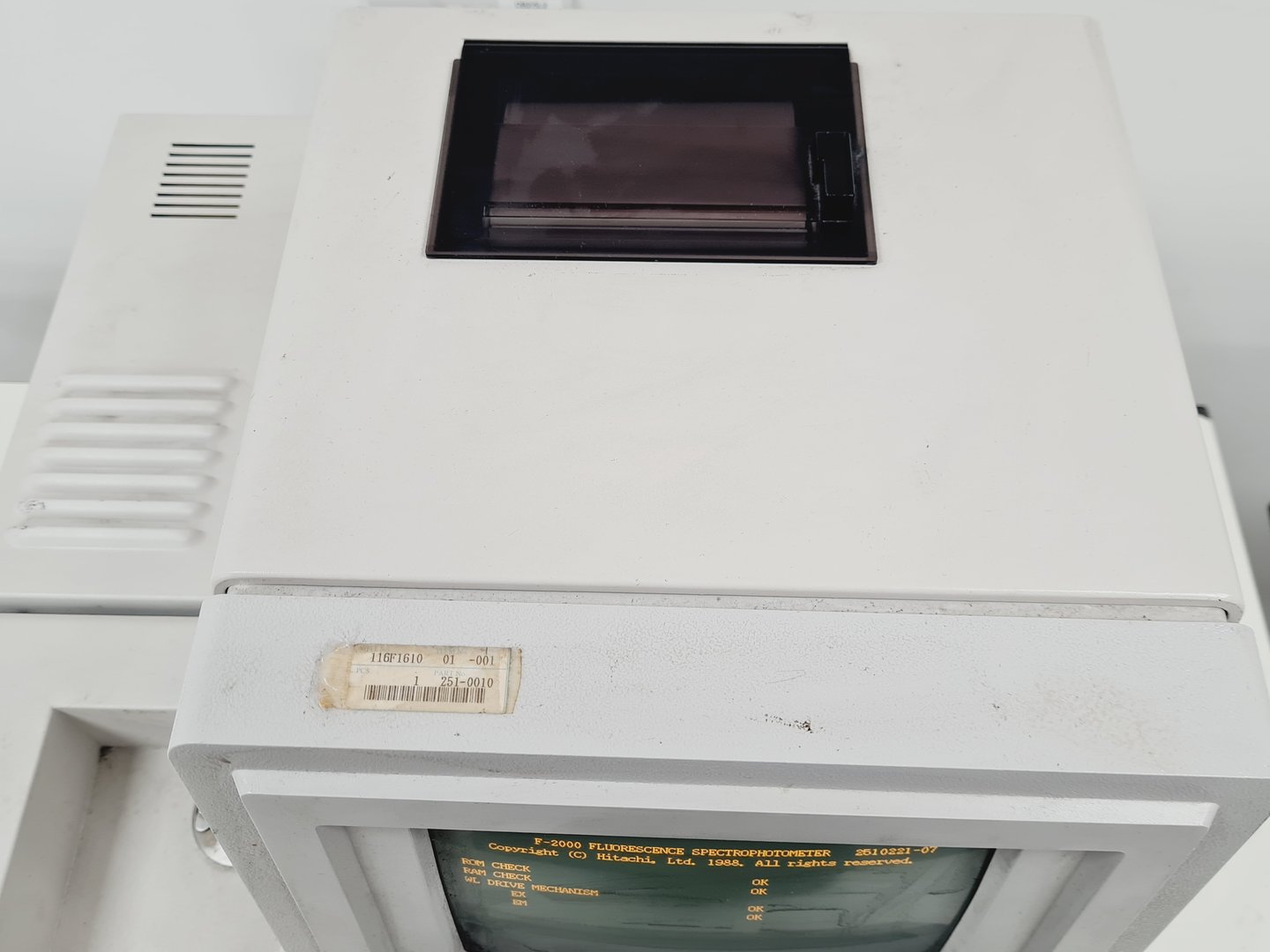 Image of Hitachi F-2000 Fluorescence Spectrophotometer Lab