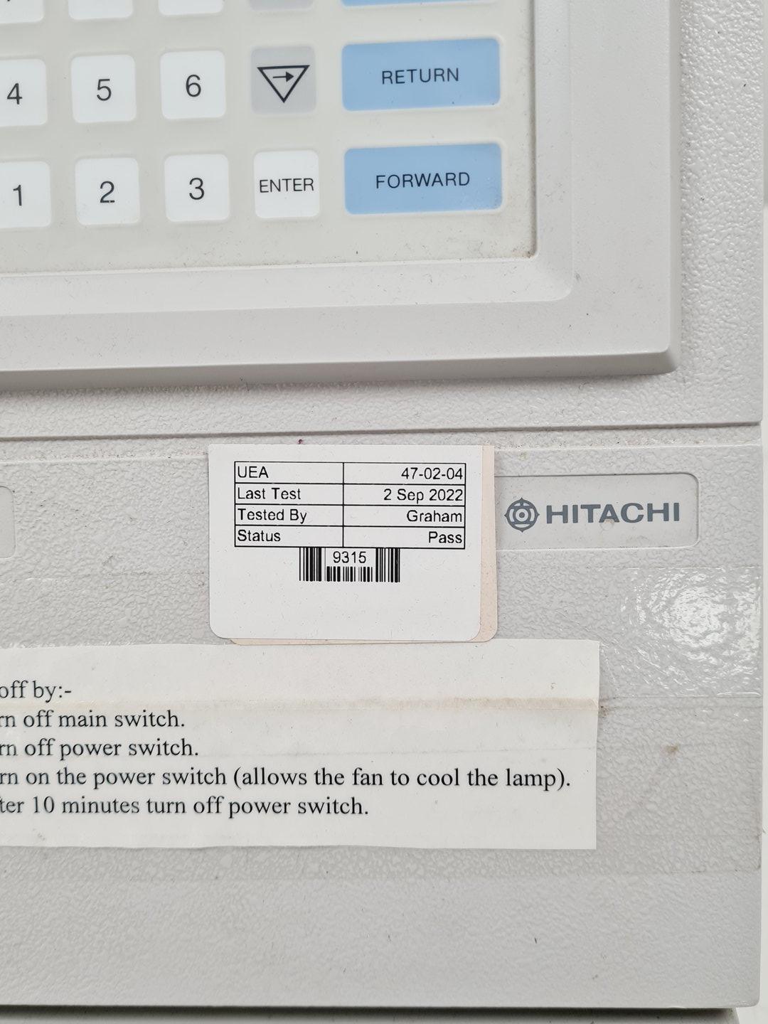 Image of Hitachi F-2000 Fluorescence Spectrophotometer Lab