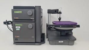 Image of Amersham Biosciences AKTA FPLC System UPC-900 P-920 INV-907 M-925 Frac-950 Lab
