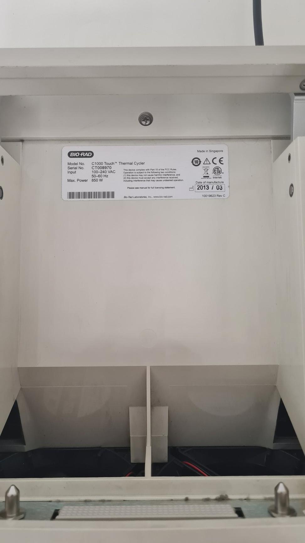 Image of Bio-Rad C1000 Touch Thermal Cycler + CFX96 Real Time System Lab