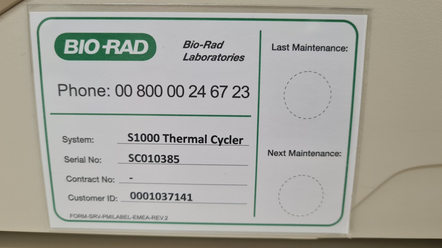 Image of Bio-Rad S-1000 Thermal Cycler with Reaction Module 48/48W Fast Lab