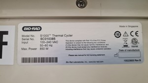 Thumbnail image of Bio-Rad S-1000 Thermal Cycler with Reaction Module 48/48W Fast Lab