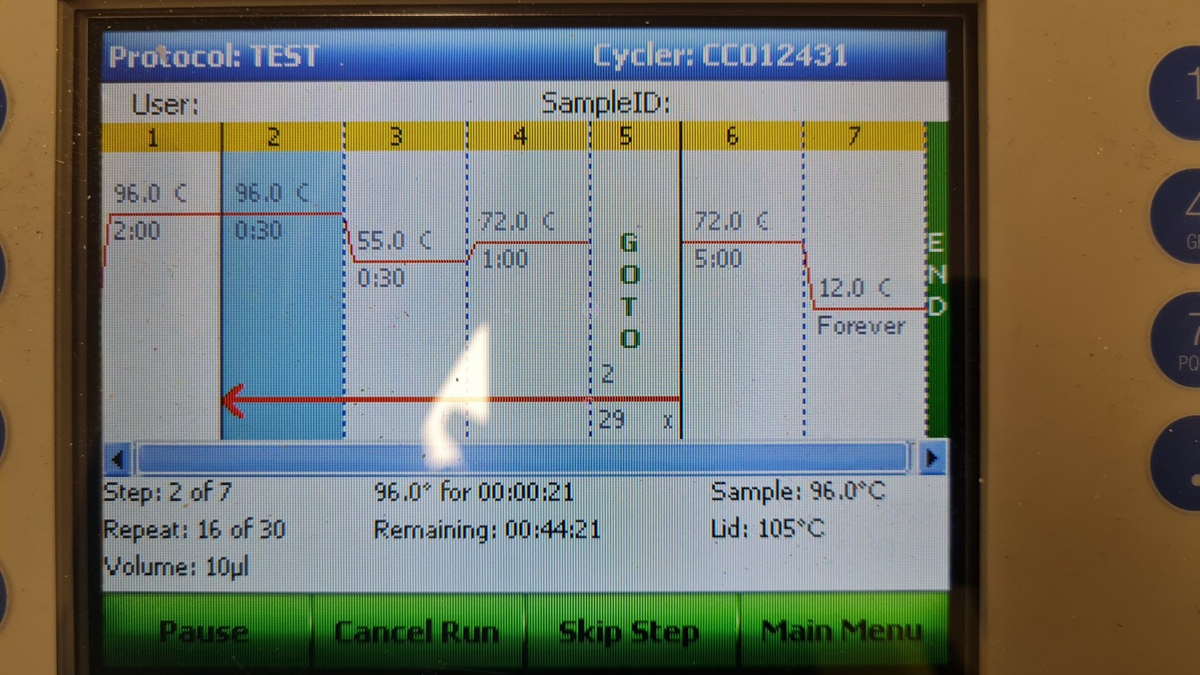 Image of BIO-RAD C1000 Dual Block Thermal Cycler Lab