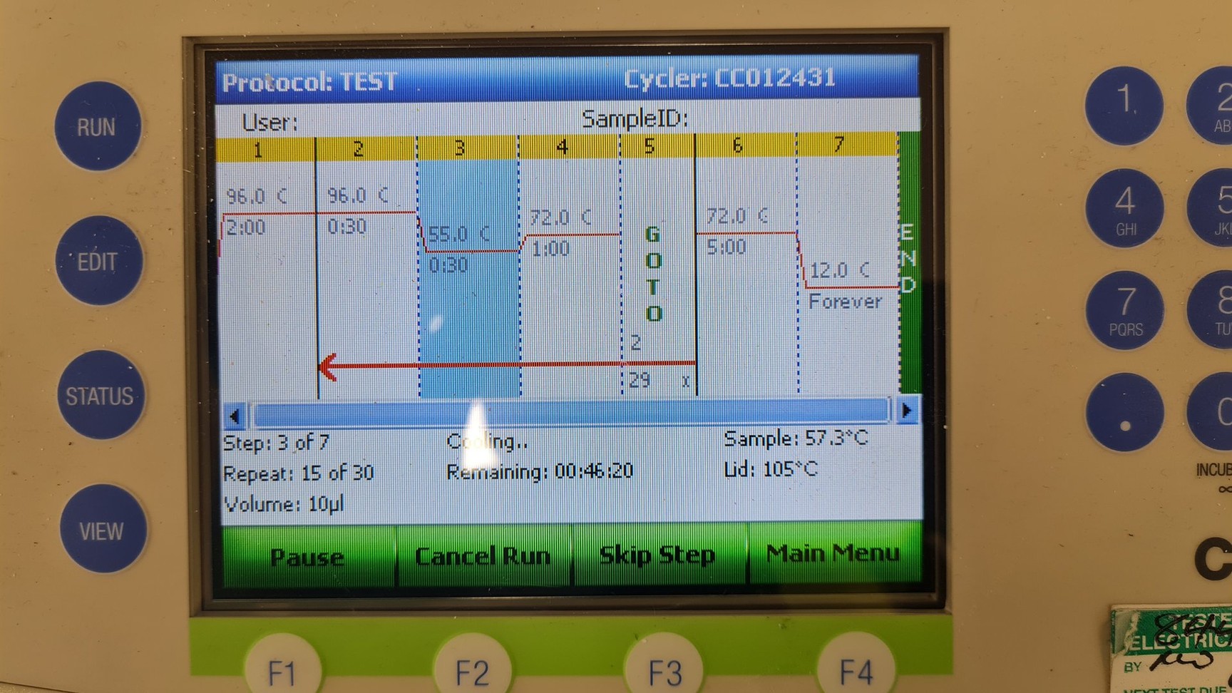 Image of BIO-RAD C1000 Dual Block Thermal Cycler Lab