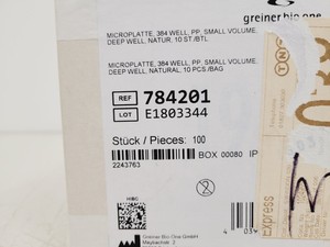 Thumbnail image of Job Lot of Microplate/Pipet Tips Consumables - Arvensis, Greiner, Fluotics Lab