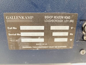 Thumbnail image of Gallenkamp Muffle Furnace Size 3 Lab