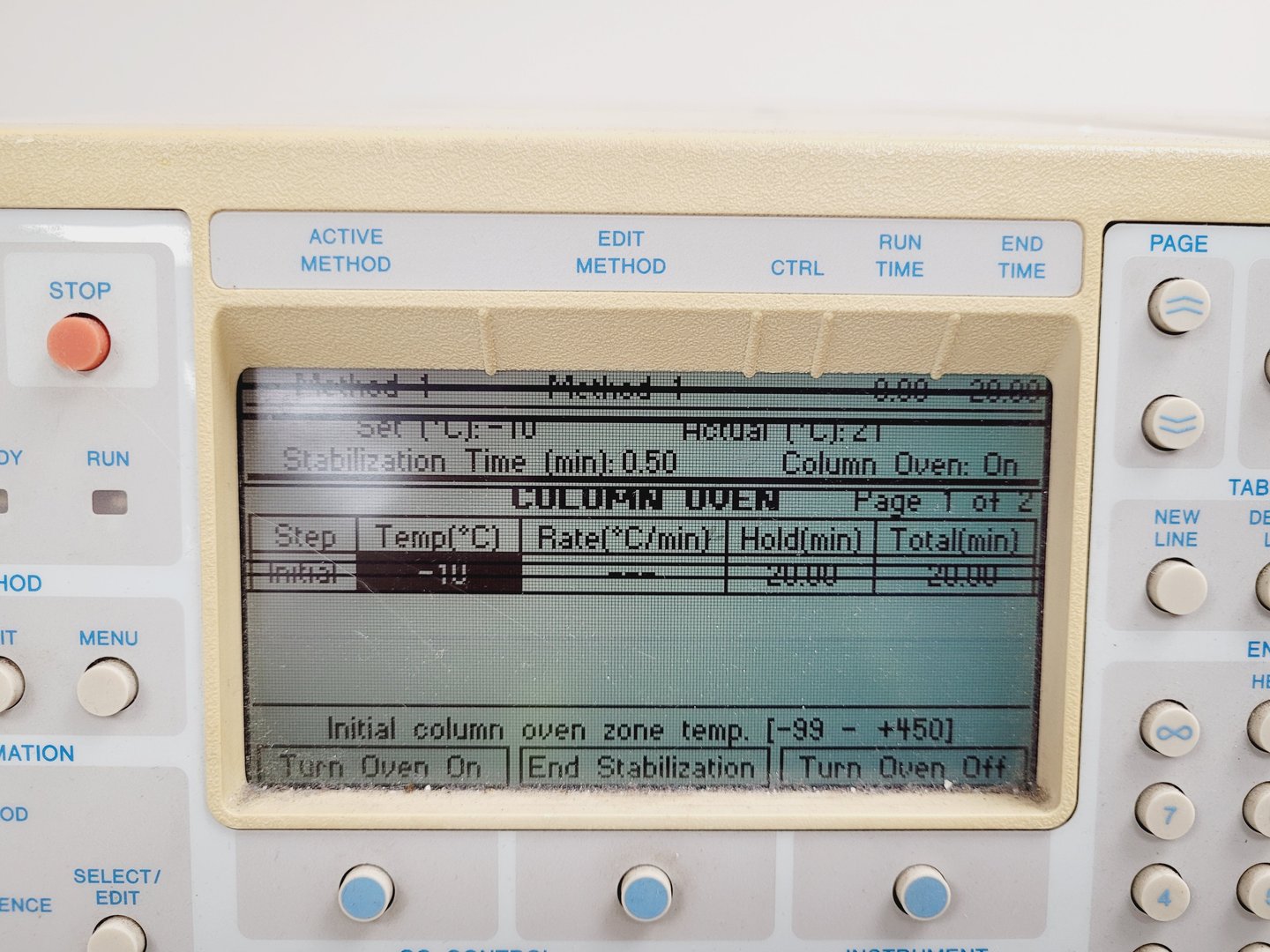Varian 3800 GC Gas Chromatograph Lab