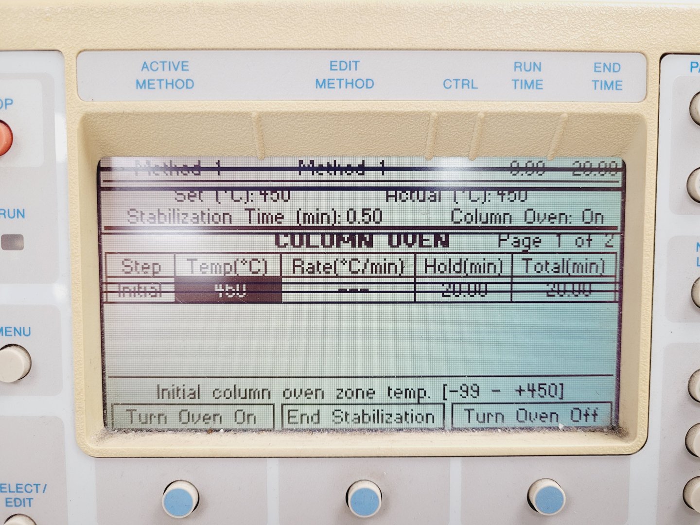 Varian 3800 GC Gas Chromatograph Lab
