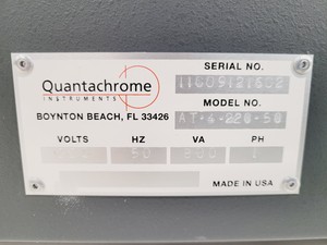 Thumbnail image of Quantachrome Instruments Autotap Tap Density Analyzer AT.4.220.50 Lab